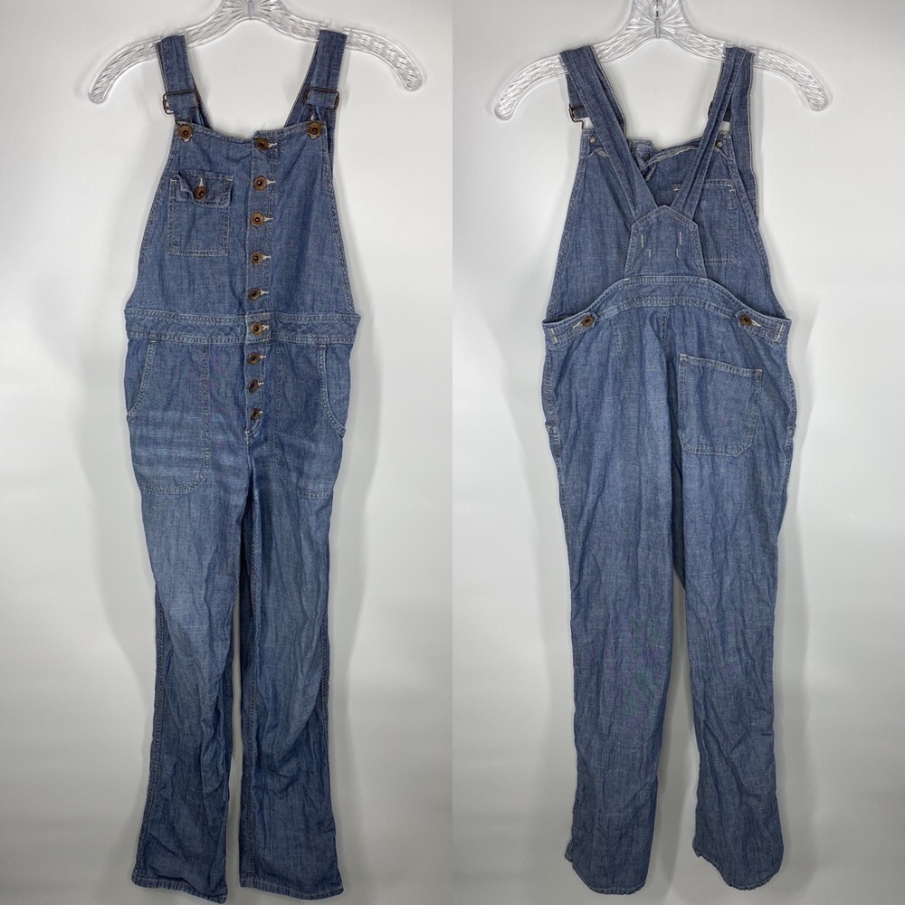 Madewell Denim Jean Hipster Bib Overalls Size XS